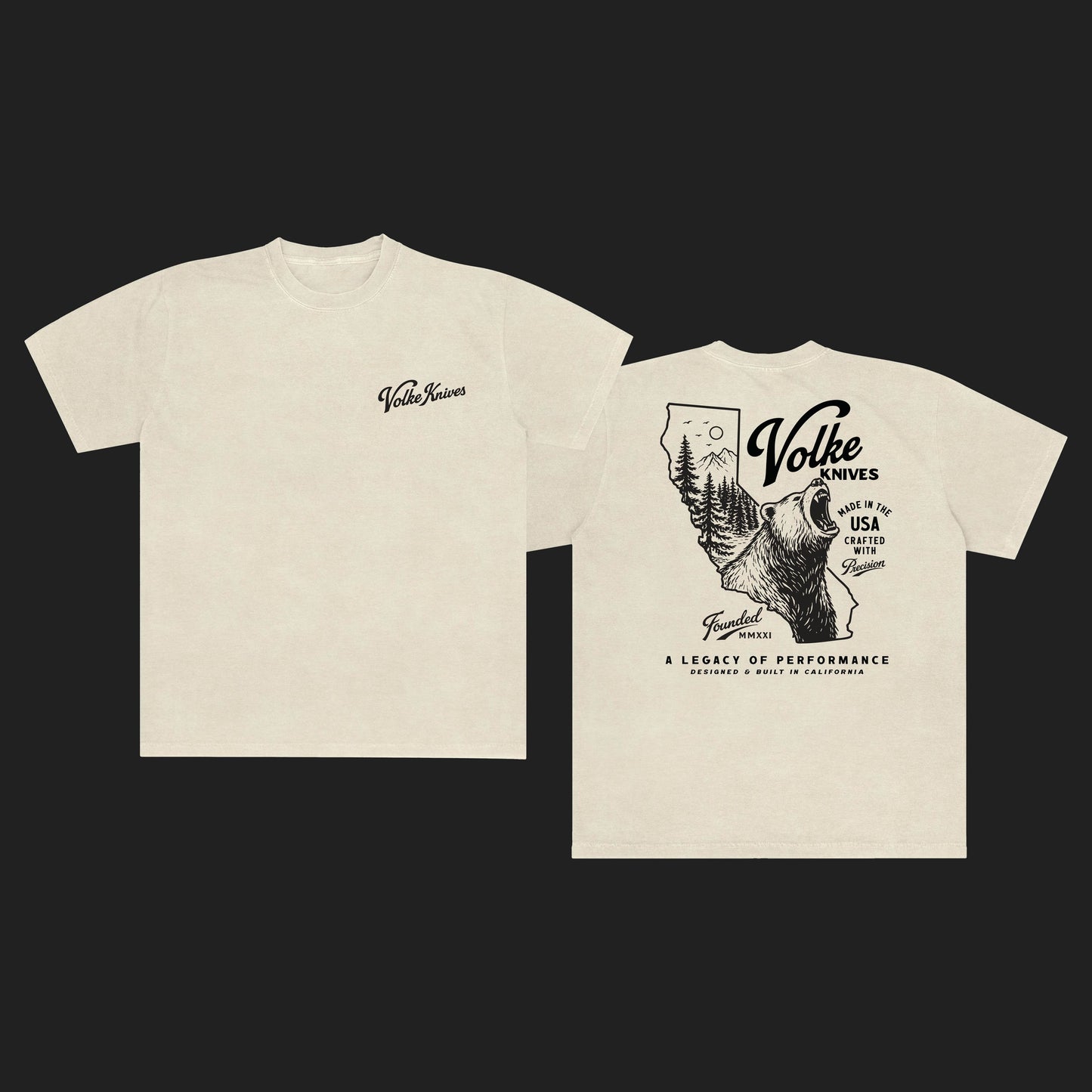 California Bear Graphic T-Shirt
