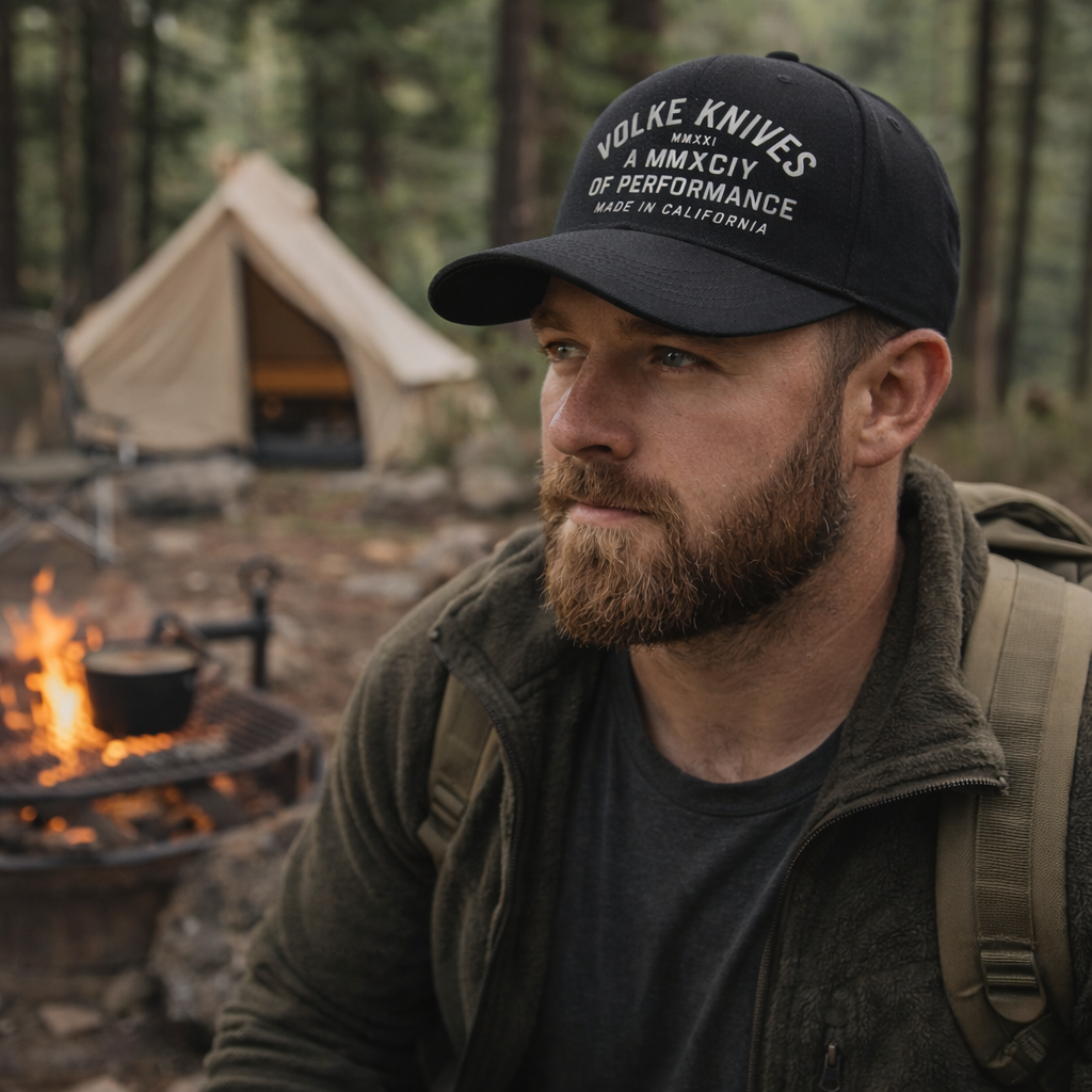 Volke Knives Retro Trucker Hat